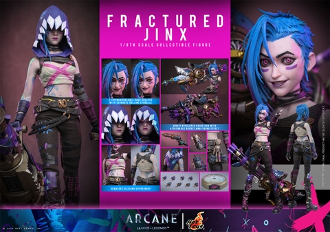 [Pre-order] [Television Masterpiece] (Arcane) 1/6 Scale Figure Fractured Jinx