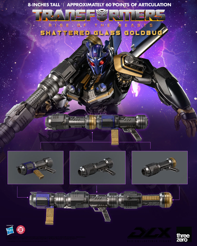 [Pre-order] Transformers: Rise of the Beasts DLX Shattered Glass Goldbug