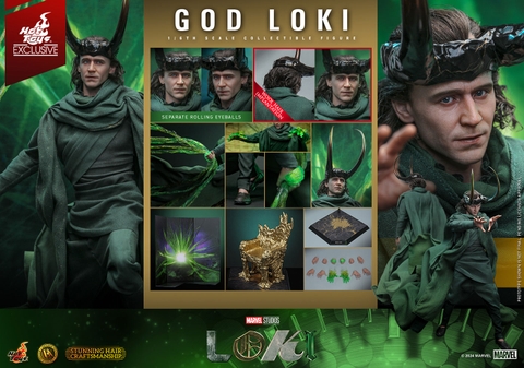 [Television Masterpiece Deluxe Artisan] (Loki) 1/6 Scale Figure God Loki