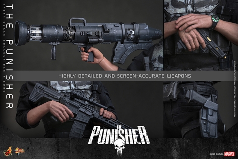 [Pre-order] [Movie Masterpiece] (The Punisher) 1/6 Scale Figure The Punisher