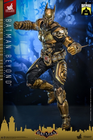 [Video Game Masterpiece] (Batman: Arkham Knight) 1/6 Scale Figure Batman Beyond (Black & Gold Version)