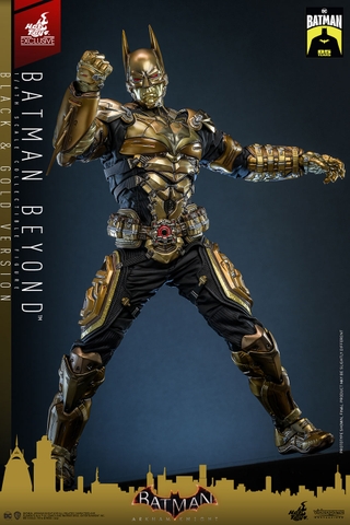 [Video Game Masterpiece] (Batman: Arkham Knight) 1/6 Scale Figure Batman Beyond (Black & Gold Version)