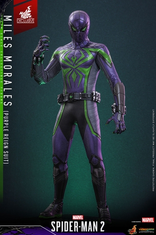 [Video Game Masterpiece] (Marvel's Spider-Man 2) 1/6 Scale Figure Miles Morales (Purple Reign Suit)