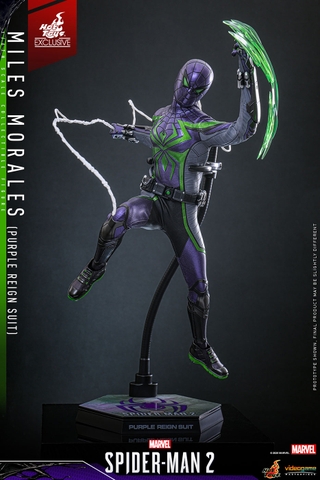 [Video Game Masterpiece] (Marvel's Spider-Man 2) 1/6 Scale Figure Miles Morales (Purple Reign Suit)