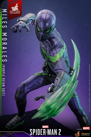 [Video Game Masterpiece] (Marvel's Spider-Man 2) 1/6 Scale Figure Miles Morales (Purple Reign Suit)