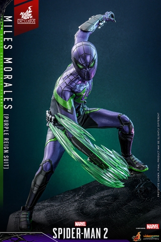 [Video Game Masterpiece] (Marvel's Spider-Man 2) 1/6 Scale Figure Miles Morales (Purple Reign Suit)
