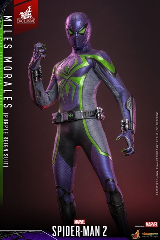 [Video Game Masterpiece] (Marvel's Spider-Man 2) 1/6 Scale Figure Miles Morales (Purple Reign Suit)