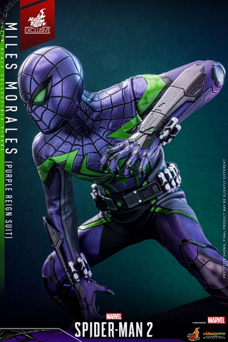 [Video Game Masterpiece] (Marvel's Spider-Man 2) 1/6 Scale Figure Miles Morales (Purple Reign Suit)