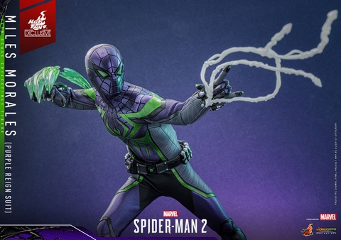 [Video Game Masterpiece] (Marvel's Spider-Man 2) 1/6 Scale Figure Miles Morales (Purple Reign Suit)