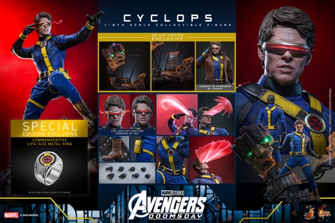 [Pre-order] [Movie Masterpiece] (Avengers: Doomsday) 1/6 Scale Figure Cyclops (Deluxe Version) [With Bonus Accessory]