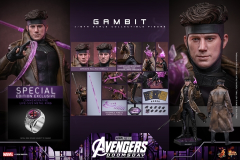 [Pre-order] [Movie Masterpiece] (Avengers: Doomsday) 1/6 Scale Figure Gambit [With Bonus Accessory]