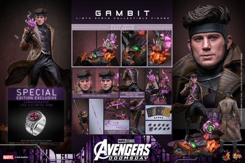 [Pre-order] [Movie Masterpiece] (Avengers: Doomsday) 1/6 Scale Figure Gambit (Deluxe Version) [With Bonus Accessory]