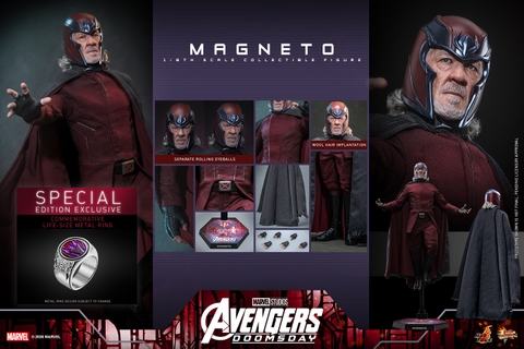 [Pre-order] [Movie Masterpiece] (Avengers: Doomsday) 1/6 Scale Figure Magneto [With Bonus Accessory]