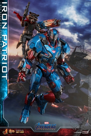 [Movie Masterpiece Diecast] (Avengers: Endgame) 1/6 Scale Figure Iron Patriot