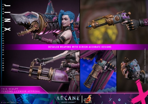 [Television Masterpiece] (Arcane) 1/6 Scale Figure Jinx