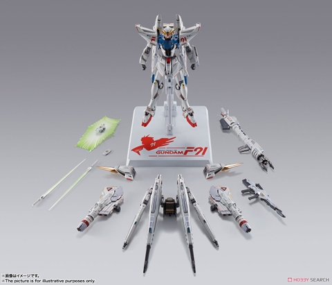 METAL BUILD Gundam F91 CHRONICLE WHITE Ver.