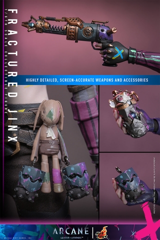 [Pre-order] [Television Masterpiece] (Arcane) 1/6 Scale Figure Fractured Jinx