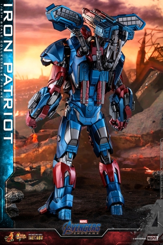 [Movie Masterpiece Diecast] (Avengers: Endgame) 1/6 Scale Figure Iron Patriot