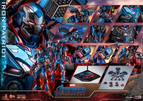 [Movie Masterpiece Diecast] (Avengers: Endgame) 1/6 Scale Figure Iron Patriot