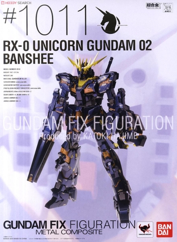 GFF METAL COMPOSITE RX-0 Unicorn Gundam 02 Banshee