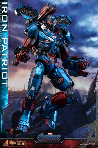 [Movie Masterpiece Diecast] (Avengers: Endgame) 1/6 Scale Figure Iron Patriot