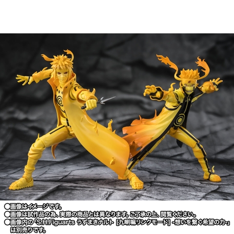 S.H.Figuarts Minato Namikaze [Kurama Link Mode] -Bond of Light That Shatters Darkness-