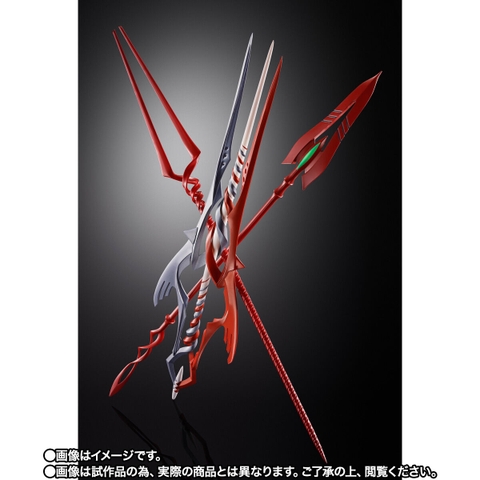 METAL BUILD Evangelion 3 Spears Set 30th With The Spear Another Color