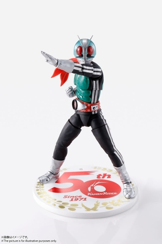 S.H.Figuarts (SHINKOCCHOU SEIHOU) Kamen Rider New No.1 50th Anniversary Ver.