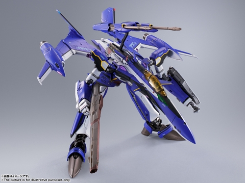 DX CHOGOKIN YF-29 Durandal Valkyrie (Maximilian Jenius Use) Full Set Pack