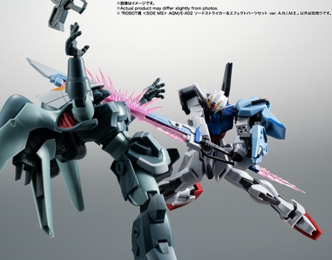 THE ROBOT SPIRITS <SIDE MS> AQM/E-X02 Sword Striker ＆ Effect Parts Set Ver. A.N.I.M.E.