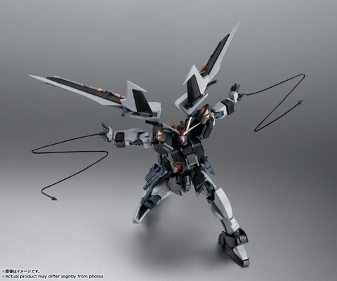 THE ROBOT SPIRITS <SIDE MS> GAT-X105E+AQM/E-X09S Strike Noir Gundam Ver. A.N.I.M.E.