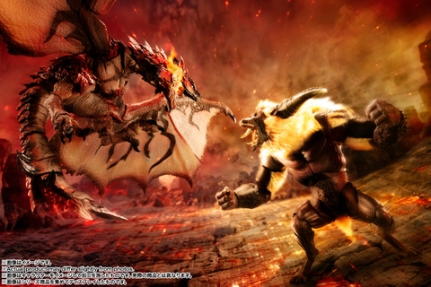 S.H.MonsterArts Furious Rajang