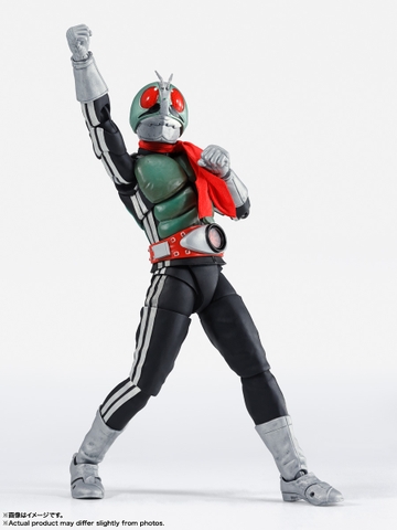 S.H.Figuarts (SHINKOCCHOU SEIHOU) Kamen Rider No.1 Legendary Showa Rider Edition (First Release Limited Display Stand Included)