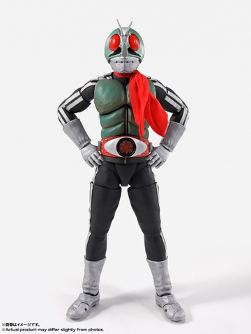 S.H.Figuarts (SHINKOCCHOU SEIHOU) Kamen Rider No.1 Legendary Showa Rider Edition (First Release Limited Display Stand Included)