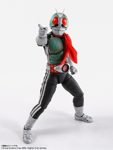 S.H.Figuarts (SHINKOCCHOU SEIHOU) Kamen Rider No.1 Legendary Showa Rider Edition (First Release Limited Display Stand Included)