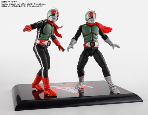 S.H.Figuarts (SHINKOCCHOU SEIHOU) Kamen Rider No.1 Legendary Showa Rider Edition (First Release Limited Display Stand Included)