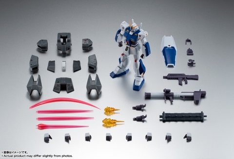 THE ROBOT SPIRITS <SIDE MS> RX-78NT-1 Gundam NT-1 & Chobham Armor Ver. A.N.I.M.E.