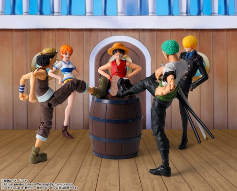 S.H.Figuarts Party Set -The Straw Hat Crew-