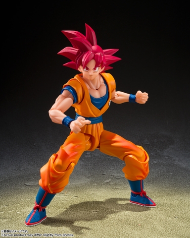 S.H.Figuarts Super Saiyan God Son Goku <God Aura>