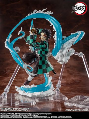 [Pre-order] S.H.Figuarts Tanjiro Kamado And Giyu Tomioka Water Breathing Effect Set