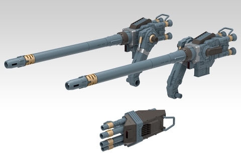 HMM 1/72 Zoids Customize Parts Gojulas Cannon Set