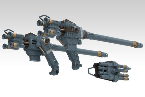 HMM 1/72 Zoids Customize Parts Gojulas Cannon Set