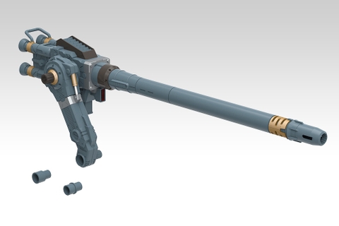 HMM 1/72 Zoids Customize Parts Gojulas Cannon Set
