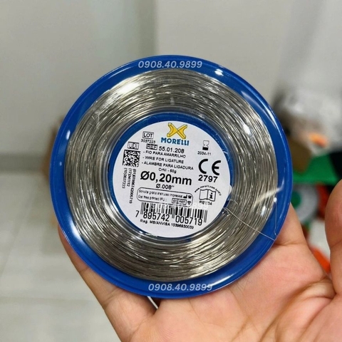 Chỉ thép buộc mắc cài Morelli