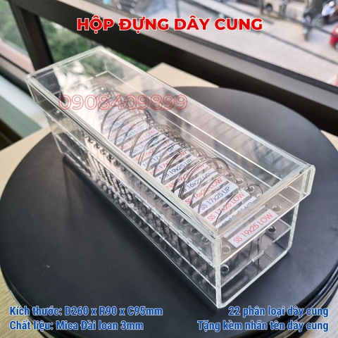 Hộp đựng dây cung chỉnh nha