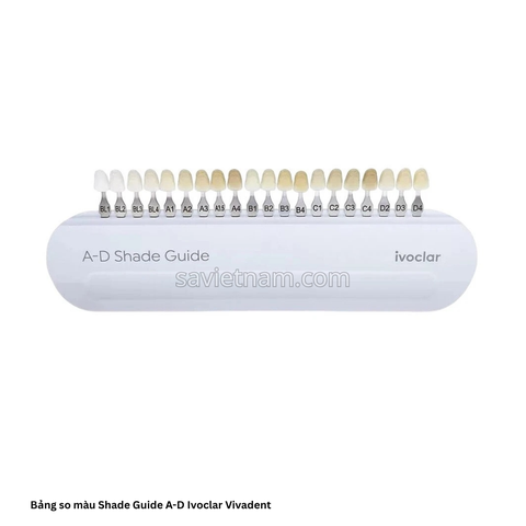 Bảng so màu Shade Guide A-D Ivoclar Vivadent