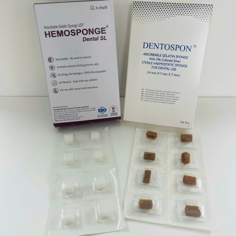 Bông xốp cầm máu Ấn Độ Surgispon & Dentospon