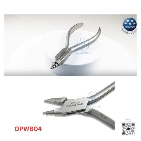 Kềm young uốn dây, tạo móc chỉnh nha - Young's plier Osung - OPWB04