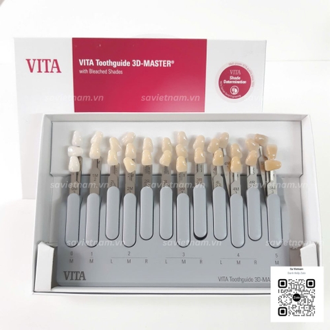 Bảng so màu răng VITA Toothguide 3D MASTER mẫu mới