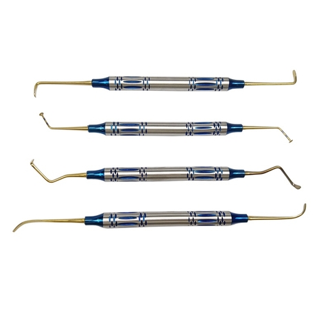 Bộ 4 cây bóc tách màng xương nâng xoang hở và kín